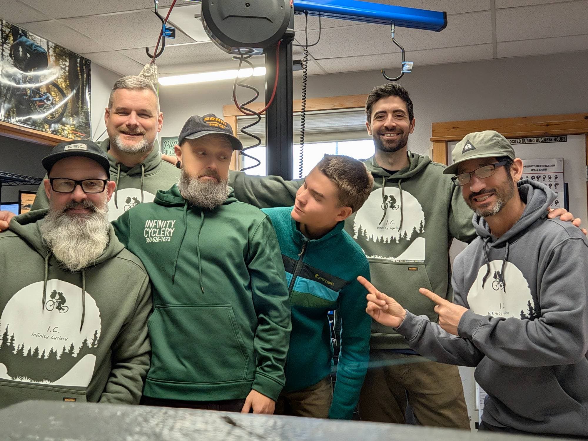 Infinity Cyclery shop interior